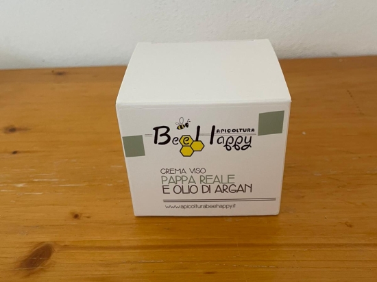 Crema viso pappa reale e olio di argon